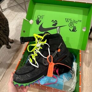 Off-White x Nike Air Force 1 Mid 'Black'